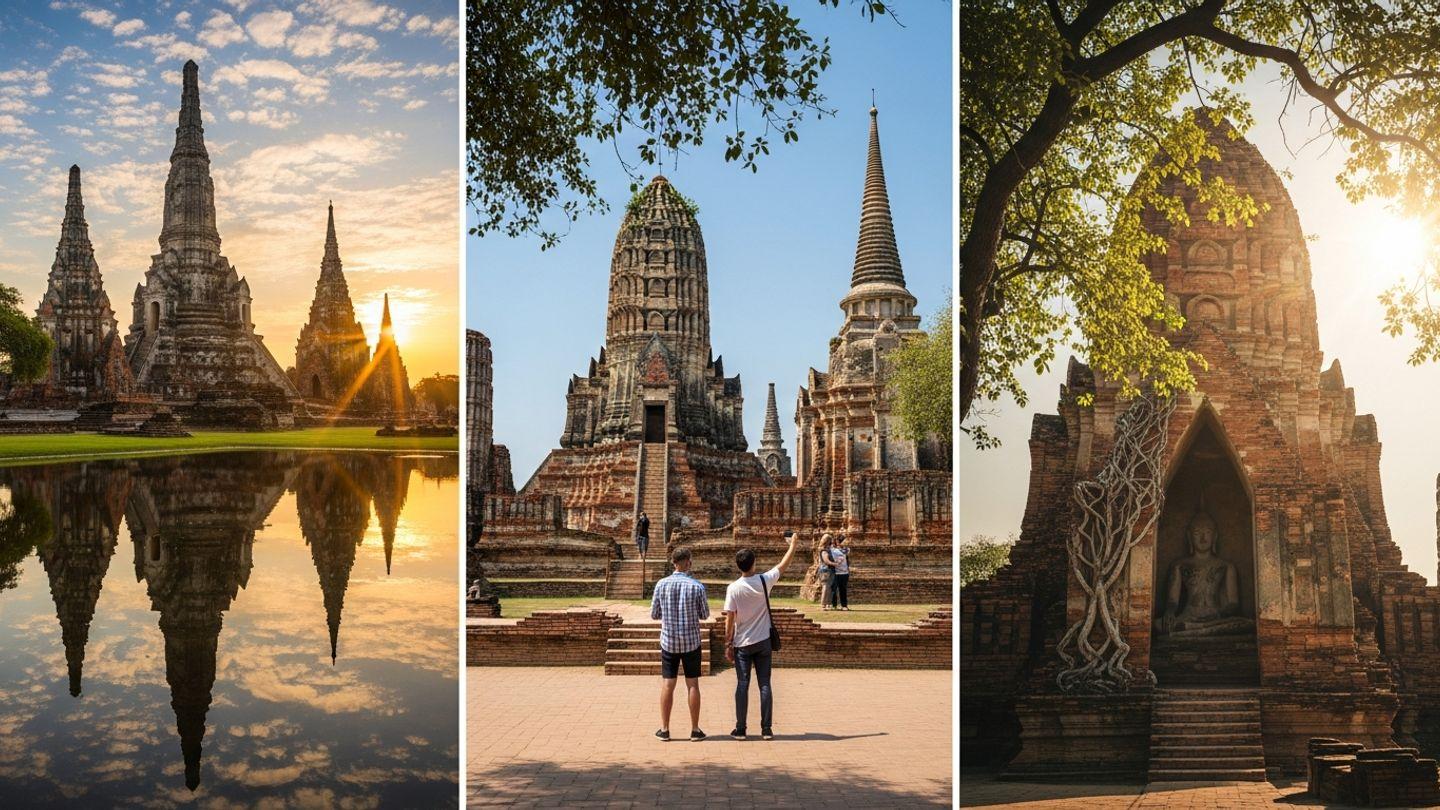 เที่ยวอยุธยาไม่ง้อทัวร์ วัดไหนสวย จุดไหนถ่ายรูปปัง