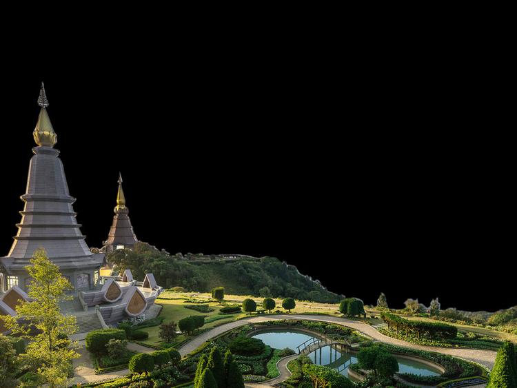 พระมหาธาตุนภเมทนีดลและพระมหาธาตุนภพลภูมิสิริ