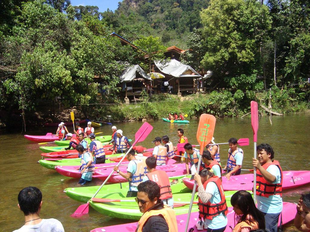 Rafting at Klong Lam Lone
