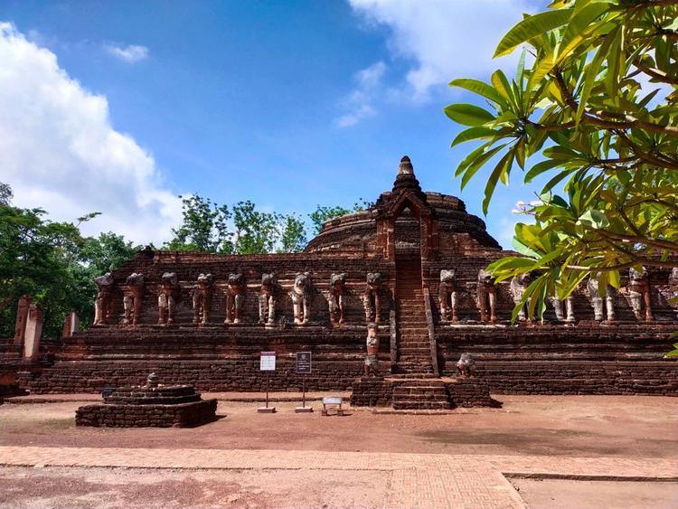 Wat Chang Rob, Kamphaeng Phet 历史公园