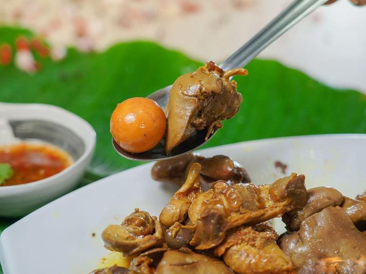 Uncle Ka Pa's Chicken Racha Boiled Fish Sauce