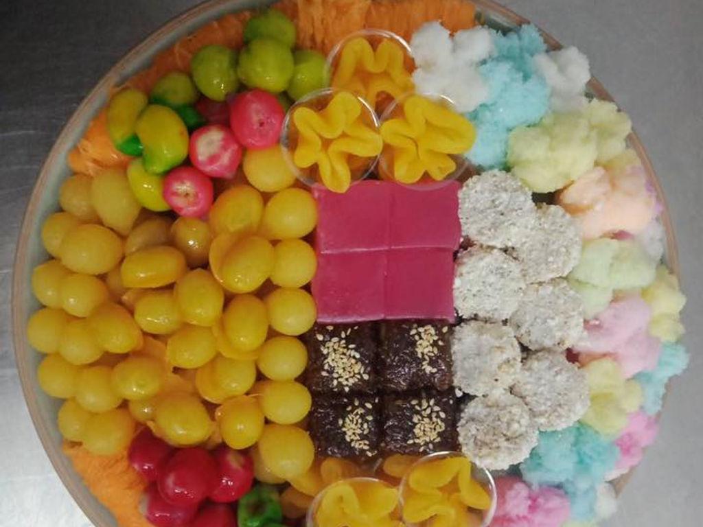 楼梯下的泰式甜点