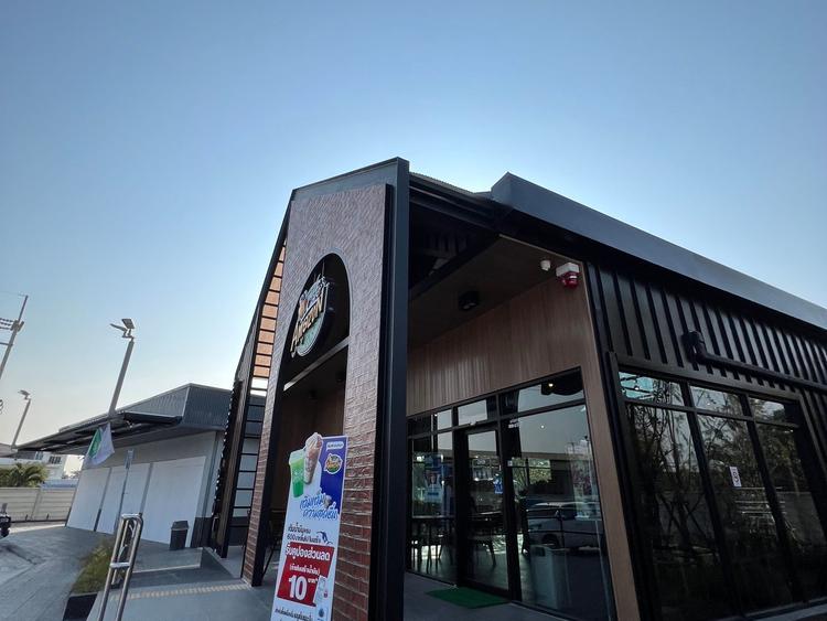 Cafe Amazon, PTT branch, Jiffy, Chachoengsao, Bangna-Trad km. 51