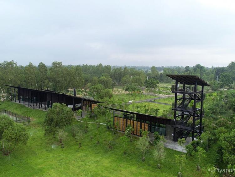 Thai Crane and Wetland Conservation Center Buriram Province