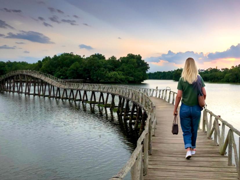Khiam Wooden Bridge