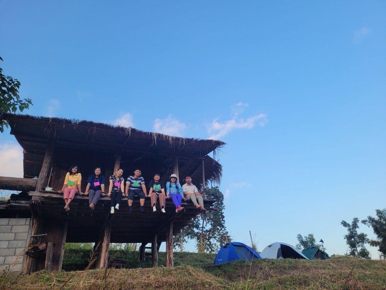 นาขั้นบันไดบ้านปางมะโอ Pang Ma O rice terraces